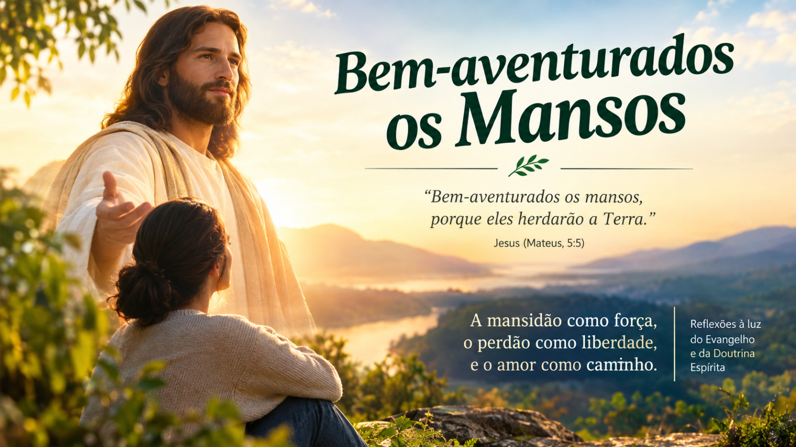 Bem-aventurados os mansos - Site https://espiritismonapratica.com.br/